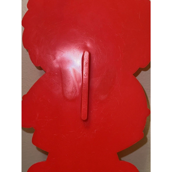 Vintage The Bobbs Merrill ConInc Pre-Hallmark Raggedy Andy 8" Cookie Cutter red - Picture 6 of 7